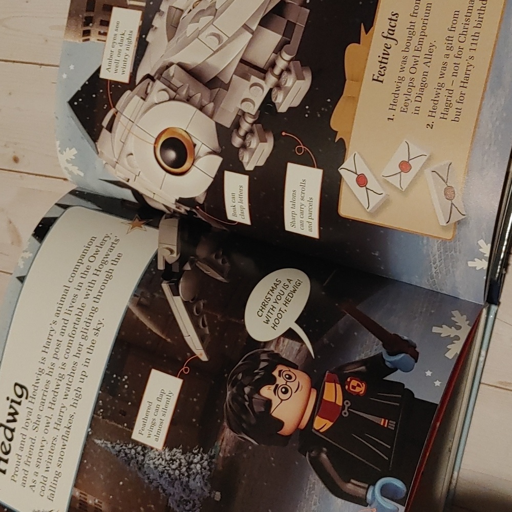 Hogwarts At Christmas Harry Potter Lego Children Non Fiction Book DK - Picture 4 of 7